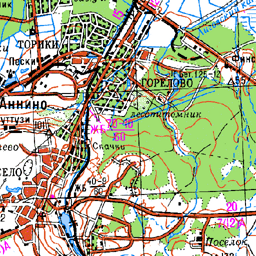 Карта красного села ленинградской области