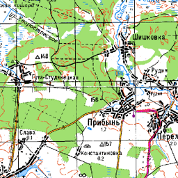 Река трубеж на карте
