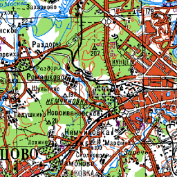 Истринская ул. на карте