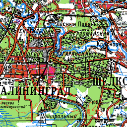 Державина ул. (Королев) на карте