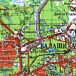 Измайловский бульвар на карте
