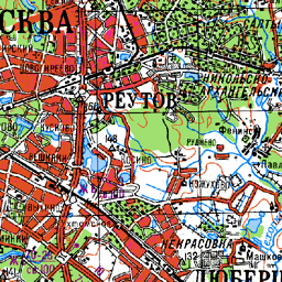 Ивановское шоссе на карте