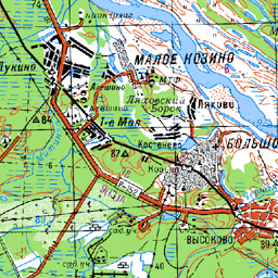 Карта пыра нижегородская область