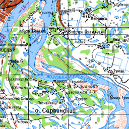 Остров сарпинский волгоград карта спутник