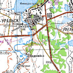 Рощино 2 южноуральск карта