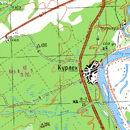 Курлек томск карта