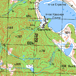 Озеро инголь на карте