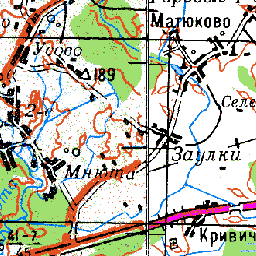 Кривичи на карте