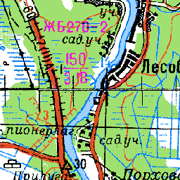 Кингисепп порхово карта