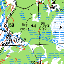 Курганы на карте
