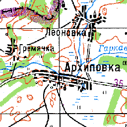 Курск гремячка карта