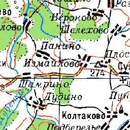 Измайлово на карте