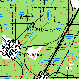 Карта суземского района