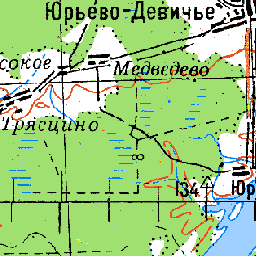 Юрьево девичье конаковский район карта