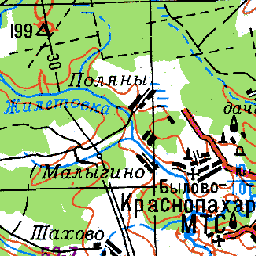 Шарапово на карте
