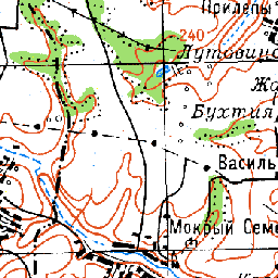 Карта измалковский район