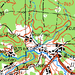 Искра на карте