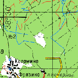 Карта коломино томский район