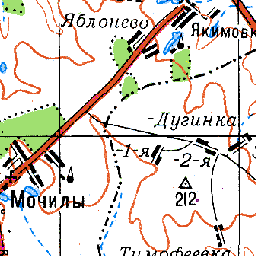 Карта урочищ рязанской области