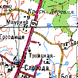 Фёдоровская Слобода на карте