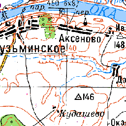 Карта урочищ рязанской области