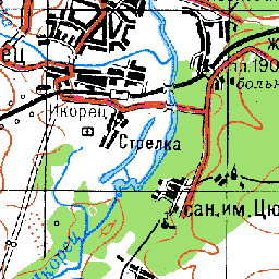 Стрелка на карте