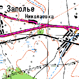 Карта урочищ рязанской области