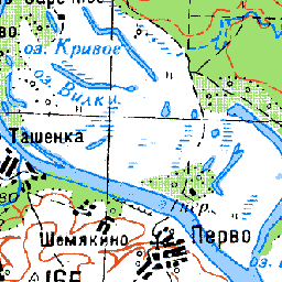 Карта урочищ рязанской области