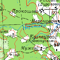 Рассвет на карте