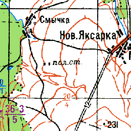 Старая яксарка пензенская область карта