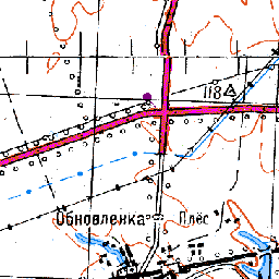 Плес на карте