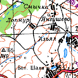 Карта моркинского района