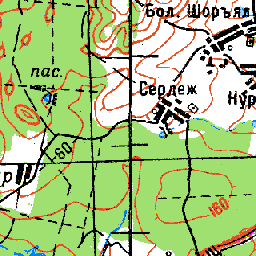 Карта моркинского р на