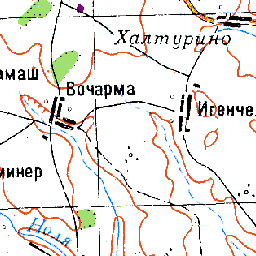 Карта параньгинского района