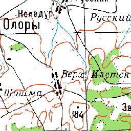 Карта параньгинского района