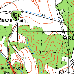 Дубовая Роща на карте