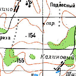 Карта челно вершинского района самарской области