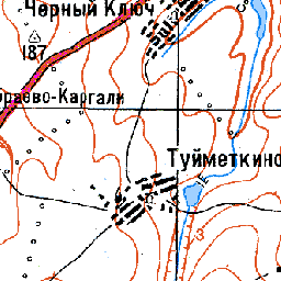 Карта черный ключ