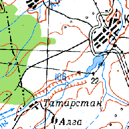 Кадыбаш агрызский район карта