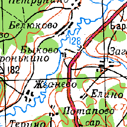 Карта урочище пермского края