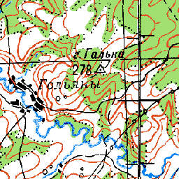 Карта урочищ пермского края