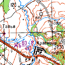 Карта урочище пермского края