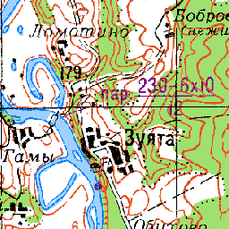 Карта урочище пермского края