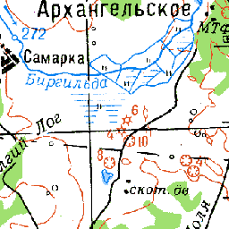 Село архангельское челябинская область карта