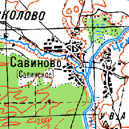 Карта савиново карелия