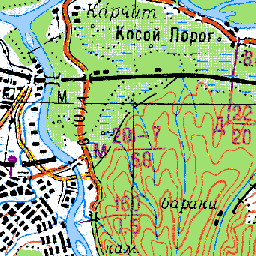 Косой порог междуреченск карта
