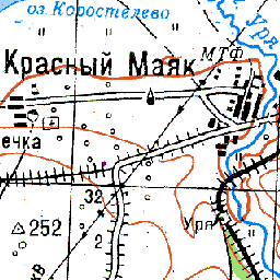 Канский район красный маяк карта