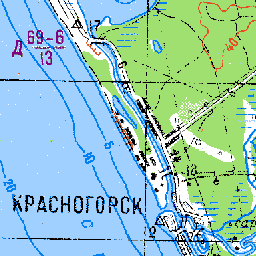 Карта Красногорска