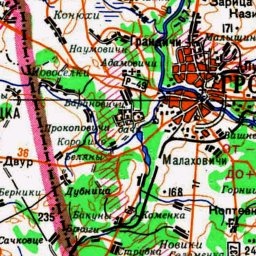 Гродно на карте Гродно на карте