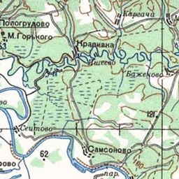 Крапивка на карте